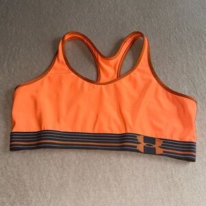 SOLD!!! Under Armour Orange Sports Bra